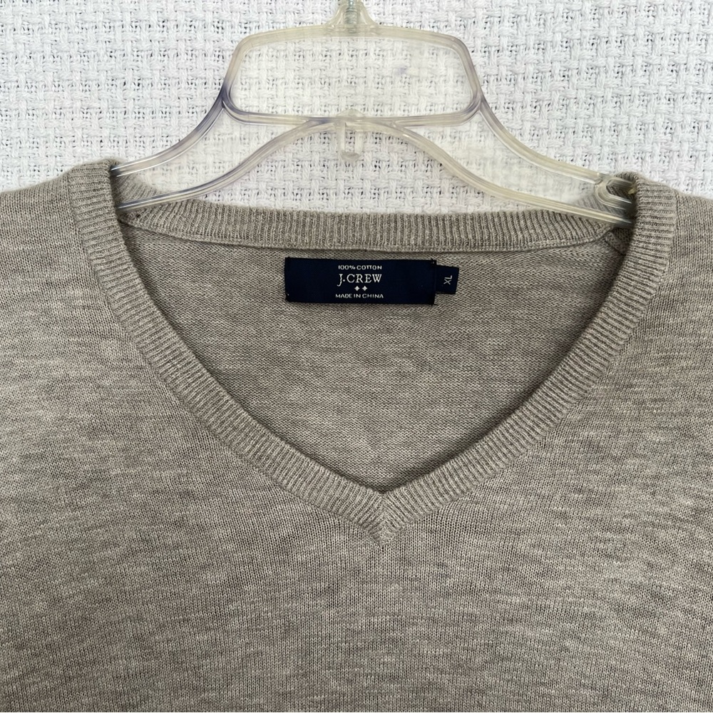 J Crew Oatmeal Grey Sweater